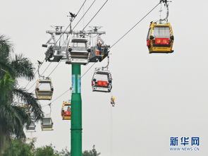 索道飛渡，空中垂降 直擊高空客運索道應急救援演練